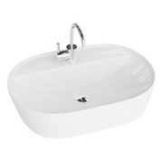 Pereya Countertop Washbasin - White