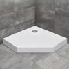 Doros PT Compact White Pentagon Shower Tray