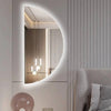 Gulietta Half Circle 100cm LED Backlit Mirror