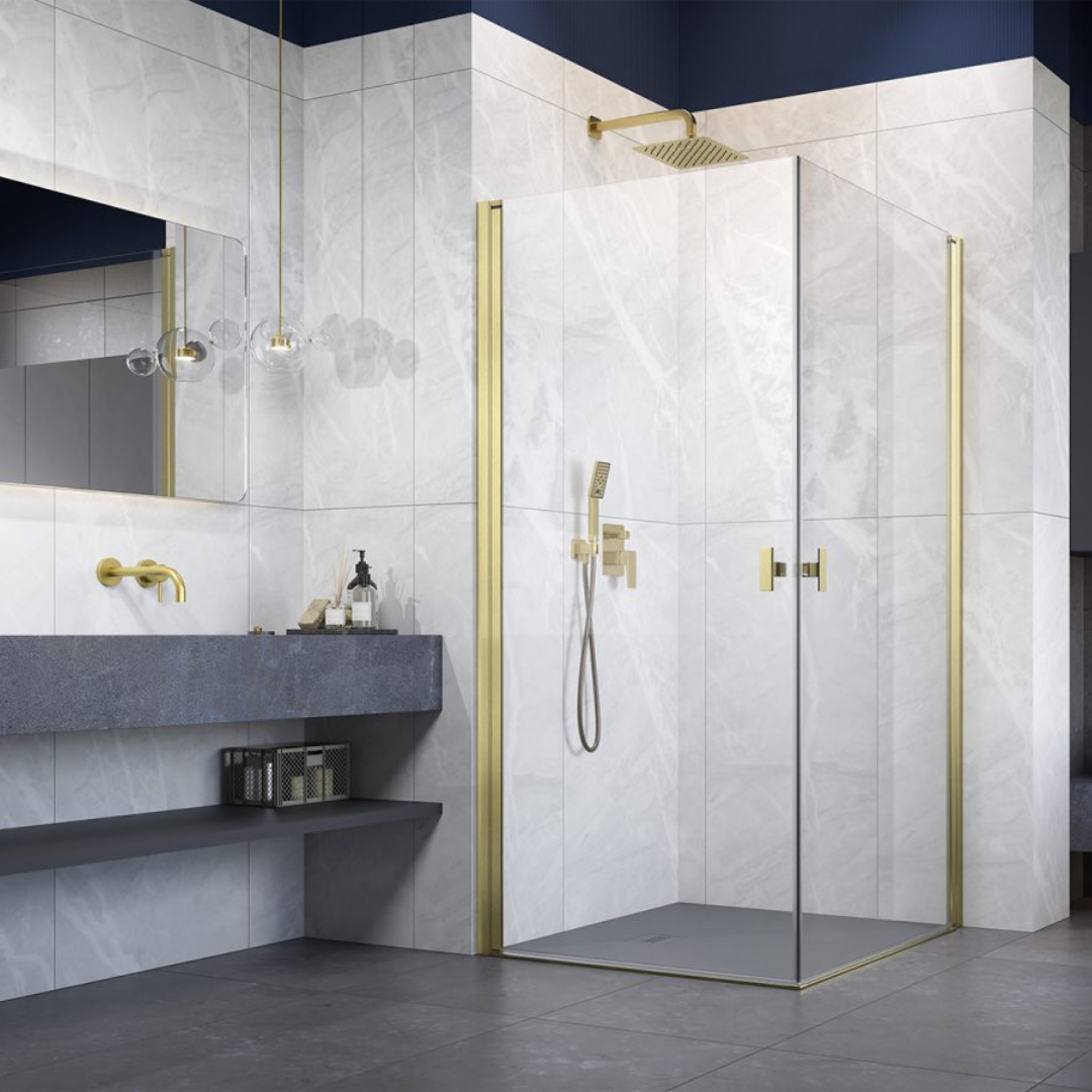 Radaway Nes Kdd I Brushed Gold Bathroom Store Ireland