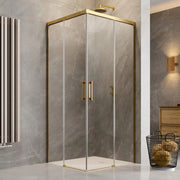 Radaway Idea KDD Premium Shower Enclosure - Gold